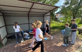 Sprzątanie świata - PSP Łomno 5