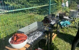 Złote liście i kosze pełne kasztan&oacute;w. Jak przedszkolaki powitały Pierwszy Dzień Jesieni- PSP Chybice 4