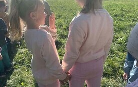 Złote liście i kosze pełne kasztan&oacute;w. Jak przedszkolaki powitały Pierwszy Dzień Jesieni- PSP Chybice 19