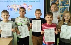 Europejski Dzień Język&oacute;w Obcych w PSP w Chybicach 4