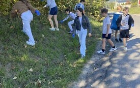 Sprzątanie Świata &ndash; wsp&oacute;lnie dbamy o nasze otoczenie w PSP Jadowniki 9