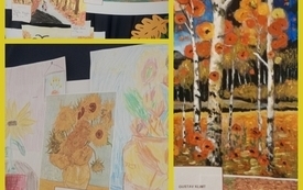 Galeria aktualności "Jesień jak namalowana&rdquo; &ndash; podsumowanie szkolnego konkursu plastycznego 2