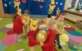 Urodziny Kubusia Puchatka w przedszkolu 1