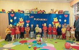 Urodziny Kubusia Puchatka w przedszkolu 8