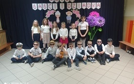 Dzień Babci i Dziadka w PSP w Dąbrowie 2023 3