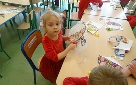Walentynki w przedszkolu w PSP w Godowie 2