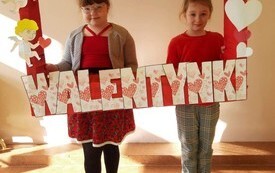 Walentynki w Publicznej Szkole Podstawowej w Łomnie 5