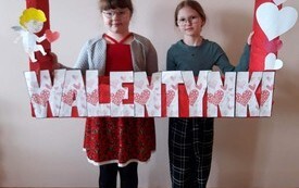Walentynki w Publicznej Szkole Podstawowej w Łomnie 11