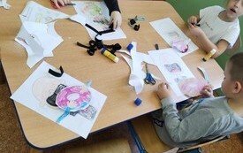 Tłusty Czwartek u przedszkolak&oacute;w z Publicznej Szkoły Podstawowej w Łomnie 14