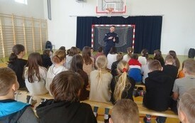 Spotkanie z policjantami PSP God&oacute;w 2