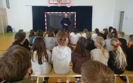 Spotkanie z policjantami PSP God&oacute;w 8