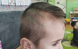 Spotkania z fryzjerem u przedszkolak&oacute;w z Publicznej Szkoły Podstawowej w Łomnie 6