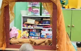 Dzień Teatru u przedszkolak&oacute;w z Publicznej Szkole Podstawowej w Łomnie 7