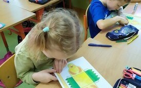 Przygotowania do Świąt Wielkanocnych u przedszkolak&oacute;w z Chybic. 2