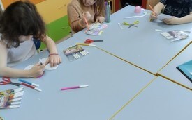 Przygotowania do Świąt Wielkanocnych u przedszkolak&oacute;w z Chybic. 4