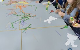 Przygotowania do Świąt Wielkanocnych u przedszkolak&oacute;w z Chybic. 12