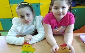 Przygotowania do Świąt Wielkanocnych u przedszkolak&oacute;w z Chybic. 14