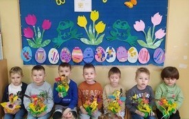 Przygotowania do Świąt Wielkanocnych u przedszkolak&oacute;w z Chybic. 20