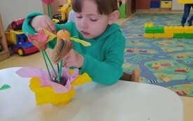 Przygotowania do Świąt Wielkanocnych u przedszkolak&oacute;w z Chybic. 24