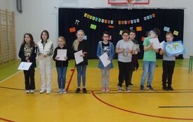 Podsumowanie miesiąca matematyki w PSP w Godowie 13