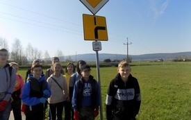 Czyste G&oacute;ry Świętokrzyskie PSP Łomno 13