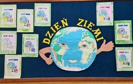 Obchody Dnia Ziemi w przedszkolu - PSP Łomno 60