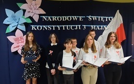 Święto Konstytucji 3 Maja PSP Dąbrowa 2023 2