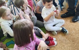 Spotkanie z leśnikiem - PSP Łomno  10