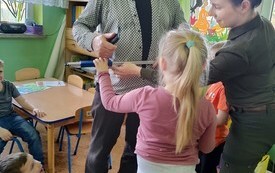 Spotkanie z leśnikiem - PSP Łomno  12
