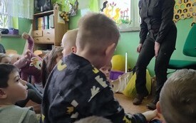 Spotkanie z leśnikiem - PSP Łomno  14