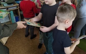 Spotkanie z leśnikiem - PSP Łomno  22