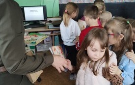 Spotkanie z leśnikiem - PSP Łomno  23