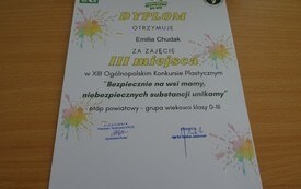 Wyniki XIII Og&oacute;lnopolskiego Konkursu Plastycznego KRUS - u 3