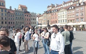 Wycieczka do Warszawy - PSP Łomno 9