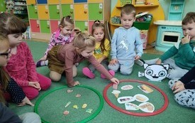 Podsumowanie projektu edukacyjnego &bdquo;Z Kicią Kocią maluchy zmieniają się w zuchy&rdquo; w grupie Biedronek - PSP Łomno 22