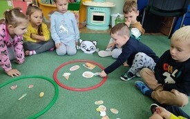 Podsumowanie projektu edukacyjnego &bdquo;Z Kicią Kocią maluchy zmieniają się w zuchy&rdquo; w grupie Biedronek - PSP Łomno 23