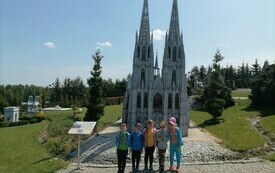 Wycieczka przedszkolak&oacute;w do Parku Rozrywki i Miniatur Sabat Krajno 13