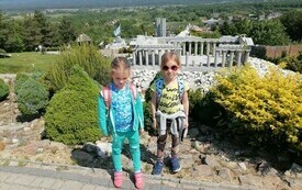 Wycieczka przedszkolak&oacute;w do Parku Rozrywki i Miniatur Sabat Krajno 19