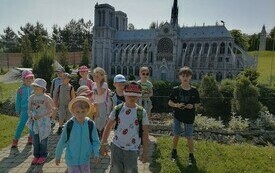 Wycieczka przedszkolak&oacute;w do Parku Rozrywki i Miniatur Sabat Krajno 21