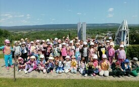 Wycieczka przedszkolak&oacute;w do Parku Rozrywki i Miniatur Sabat Krajno 23