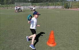 Dzień Dziecka i Sportu Szkolnego w przedszkolu w Chybicach 4