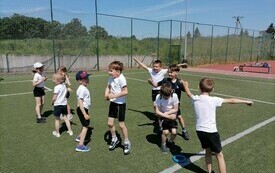 Dzień Dziecka i Sportu Szkolnego w przedszkolu w Chybicach 6