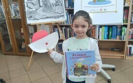 Wizyta w bibliotece przedszkolak&oacute;w z Publicznej Szkoły Podstawowej w Łomnie 8