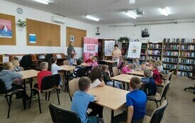 Wizyta w bibliotece przedszkolak&oacute;w z Publicznej Szkoły Podstawowej w Łomnie 26