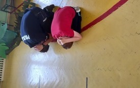 Spotkanie z funkcjonariuszem Policji w ramach akcji &bdquo;Bezpieczne Wakacje&rdquo; 1