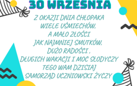 Z okazji Dnia Chłopaka