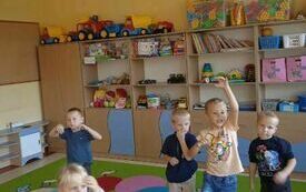 Zajęcia artystyczno- ruchowe w przedszkolu 3
