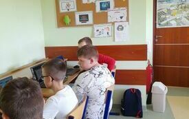 Nowy sprzęt w sali informatycznej 1