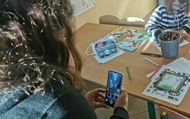 Wykorzystanie AI na zajęciach świetlicowych w PSP w Godowie 7