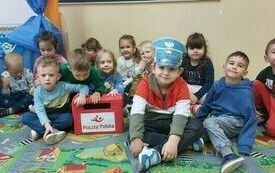 Dzień Poczty Polskiej w przedszkolu 11